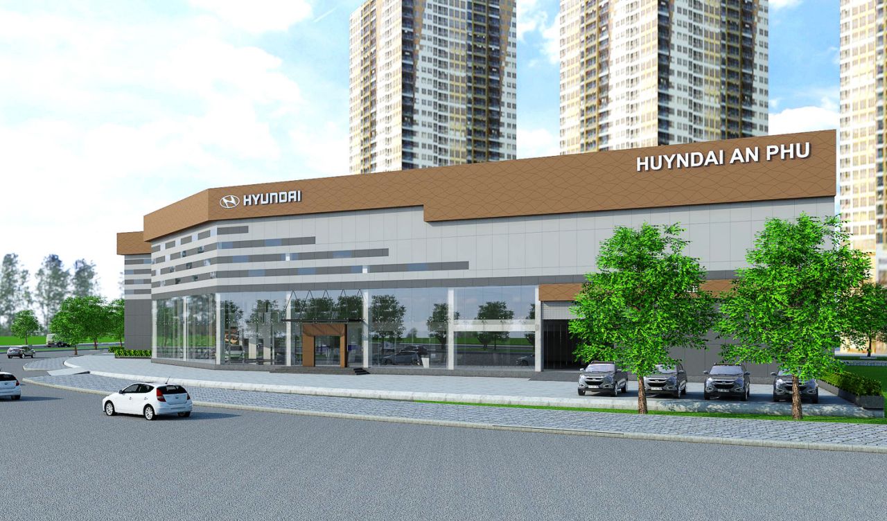 Showroom Hyundai An Phú
